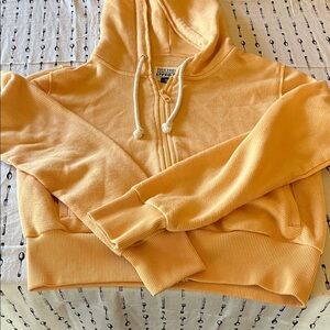 Lovely AE Peach Zip-Up Hoodie